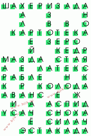 сканворд 2872