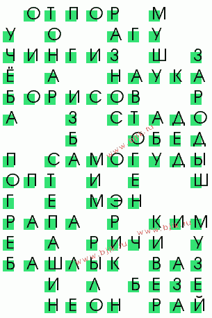 сканворд 2958