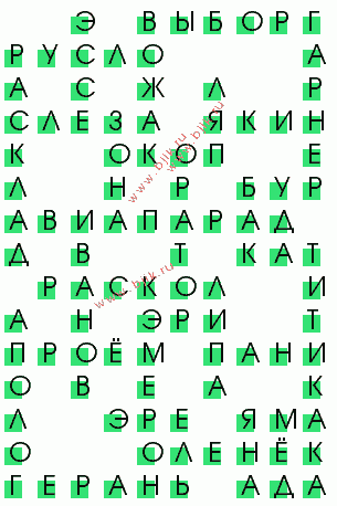 сканворд 2984