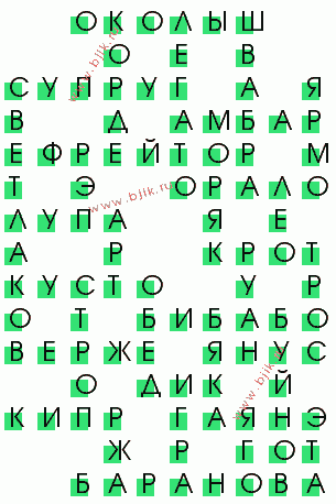 сканворд 2996
