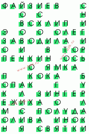 сканворд 3025