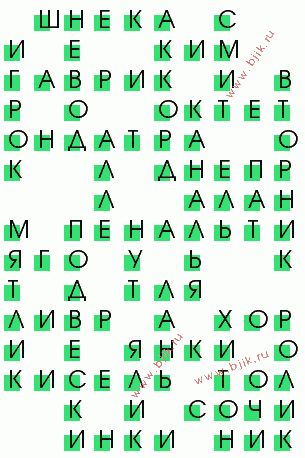 сканворд 3027