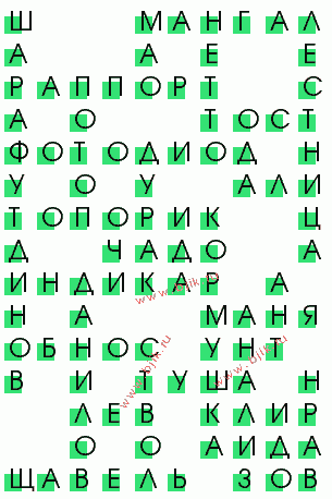 сканворд 3065