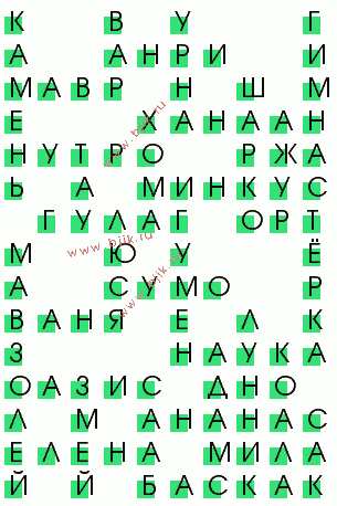 сканворд 3070