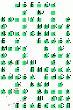 сканворд 3073