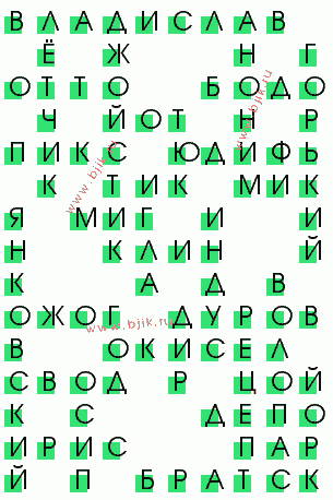 сканворд 3079