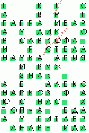 сканворд 3084