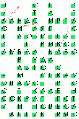 сканворд 3096