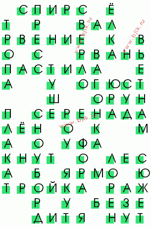 сканворд 3099