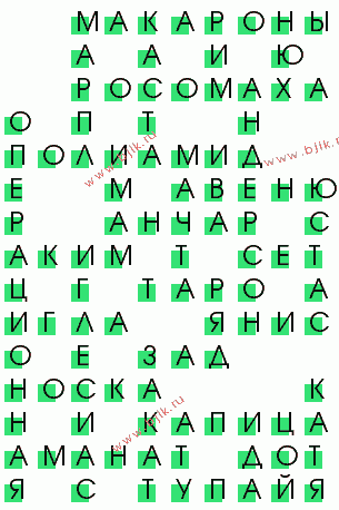 сканворд 3113