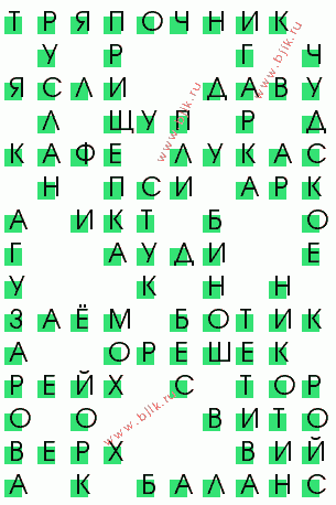 сканворд 3132