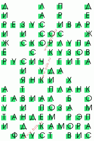 сканворд 3138