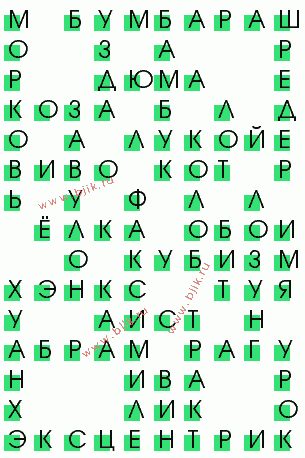 сканворд 3146