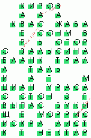 сканворд 3156
