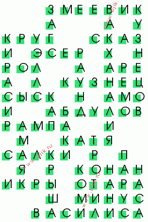 сканворд 3180