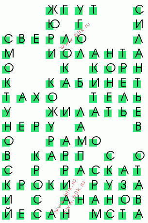 сканворд 3181