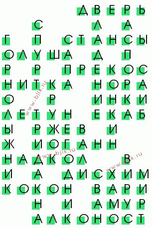 сканворд 3189