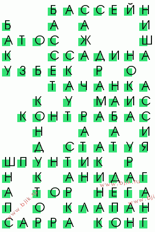 сканворд 3194