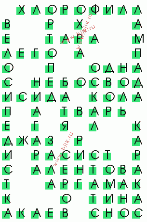 сканворд 3213