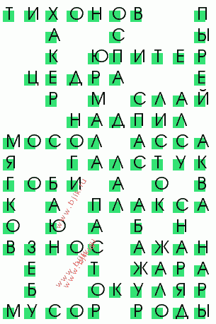 сканворд 3218