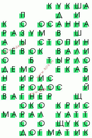 сканворд 3240
