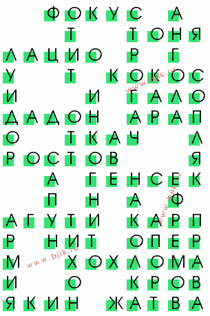 сканворд 3244