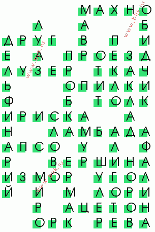 сканворд 3275