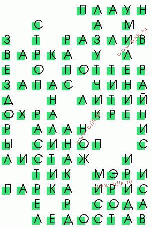 сканворд 3282
