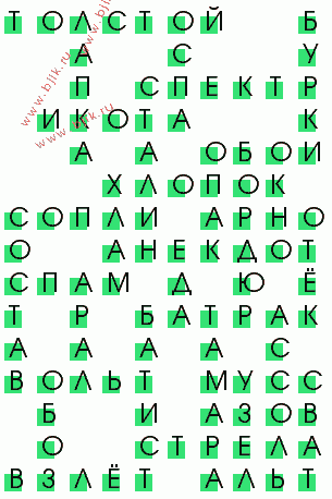 сканворд 3283