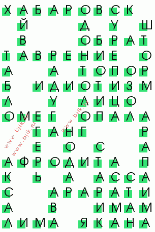 сканворд 3289