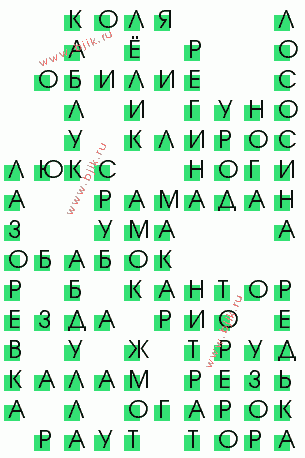 сканворд 3293