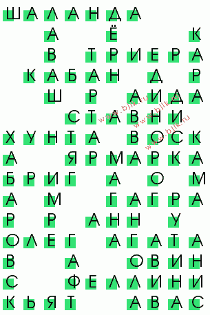 сканворд 3310