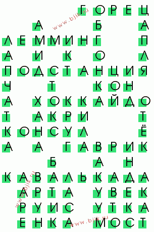 сканворд 3319
