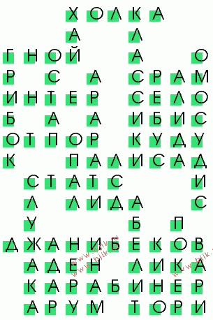 сканворд 3324
