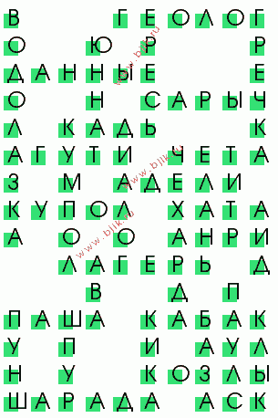 сканворд 3331