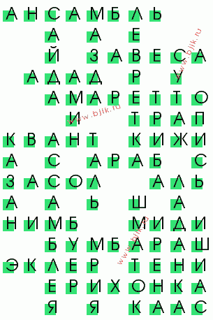 сканворд 3332