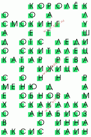 сканворд 3343