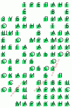 сканворд 3345