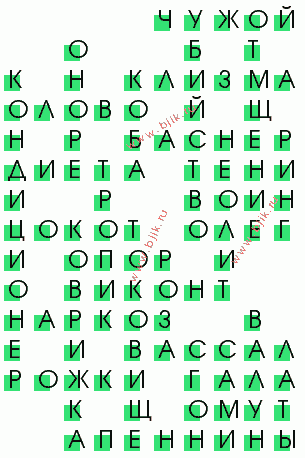 сканворд 3348