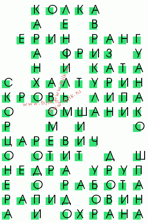 сканворд 3352