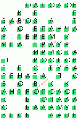 сканворд 3353