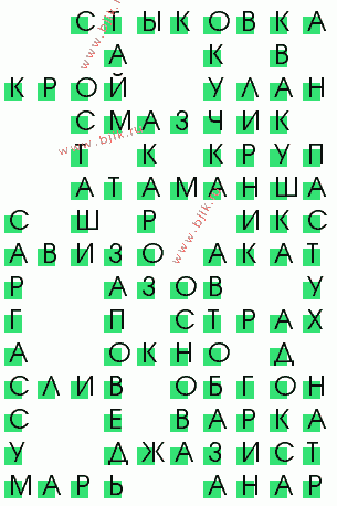 сканворд 3354