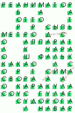 сканворд 3368