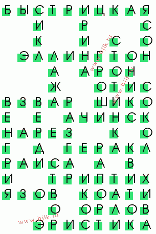 сканворд 3372
