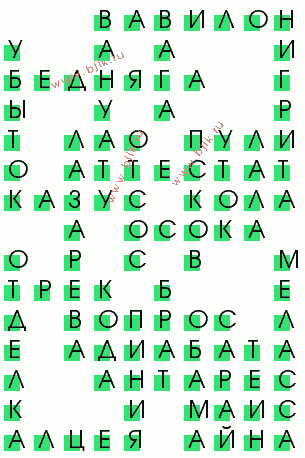 сканворд 3379