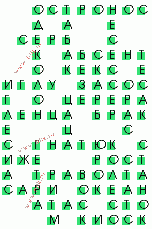 сканворд 3385