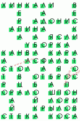 сканворд 3395
