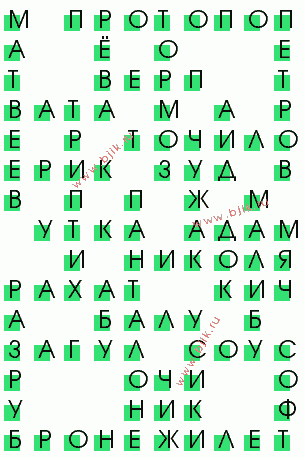 сканворд 3406