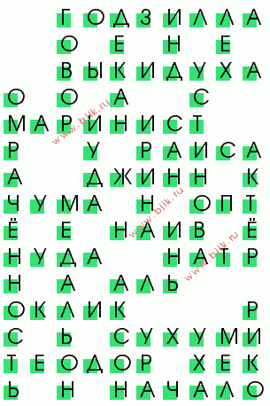 сканворд 3411