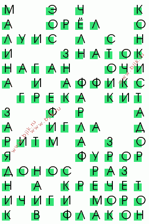 сканворд 3433